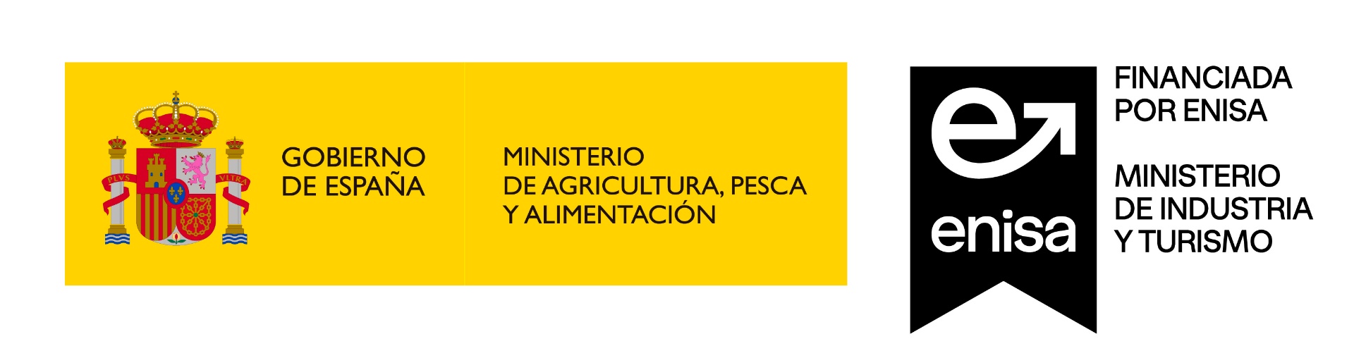 Financiado por la Unión Europea NextGenerationEU - Gobierno de España, Ministerio de Agricultura, Pesca y Alimentación, Ministerio de Industria y Turismo, ENISA, Plan de Recuperación, Transformación y Resiliencia